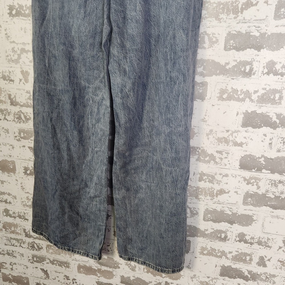 RE:WASH Forever 21 Denim Jeans Women Size 9 Baggy Distrssed Classic Rise‎ A Line - Picture 9 of 16